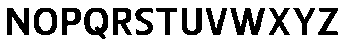 Nuviora Smooth Bold Font UPPERCASE