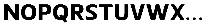 Nuviora Smooth Extra Bold Expanded Font UPPERCASE