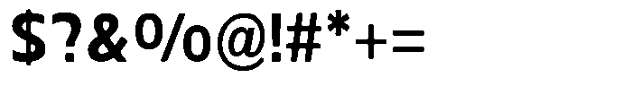 Nuviora Smooth Extra Bold Semi Conde Font OTHER CHARS