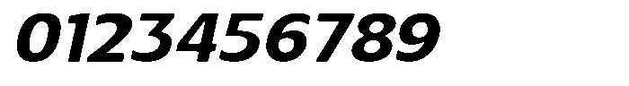 Nuviora Smooth Extra Bold Slant Expan Font OTHER CHARS