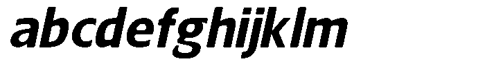 Nuviora Smooth Extra Bold Slant FONT
