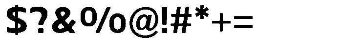 Nuviora Smooth Extra Bold Font OTHER CHARS