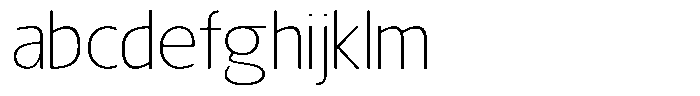Nuviora Smooth Extra Light Semi Expan FONT