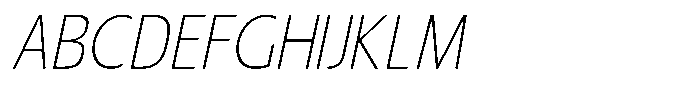 Nuviora Smooth Extra Light Slan Sem Con Font UPPERCASE