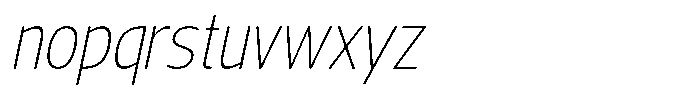Nuviora Smooth Extra Light Slan Sem Con Font LOWERCASE