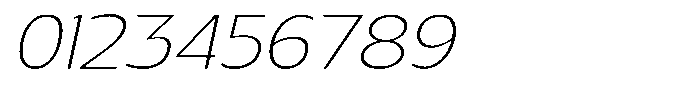 Nuviora Smooth Extra Light Slant Expan Font OTHER CHARS