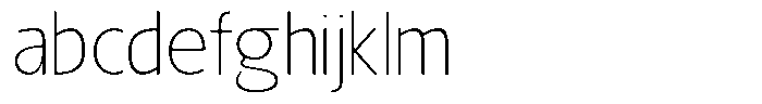 Nuviora Smooth Extra Light FONT
