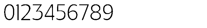 Nuviora Smooth Light Semi Condensed Font OTHER CHARS