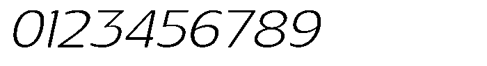 Nuviora Smooth Light Slant Expanded Font OTHER CHARS