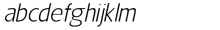 Nuviora Smooth Light Slant FONT