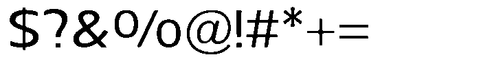 Nuviora Smooth Medium Expanded Font OTHER CHARS