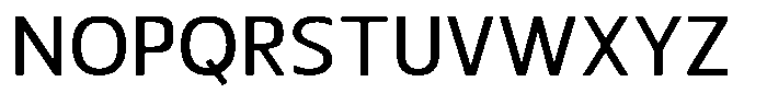 Nuviora Smooth Medium Semi Expand Font UPPERCASE