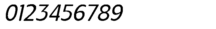Nuviora Smooth Medium Slant Semi Con Font OTHER CHARS