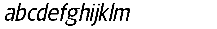 Nuviora Smooth Medium Slant Semi Con FONT