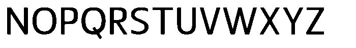 Nuviora Smooth Medium Font UPPERCASE