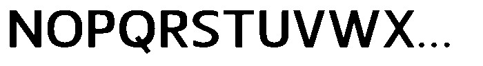 Nuviora Smooth Semi Bold Expanded Font UPPERCASE