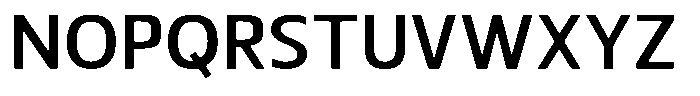 Nuviora Smooth Semi Bold Semi Expan Font UPPERCASE