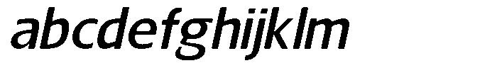 Nuviora Smooth Semi Bold Slan Semi Exp FONT
