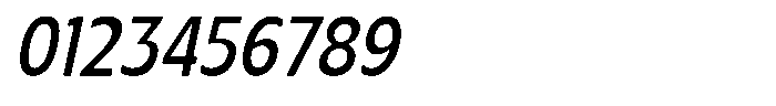 Nuviora Smooth Semi Bold Slant Conde Font OTHER CHARS