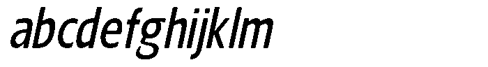 Nuviora Smooth Semi Bold Slant Conde FONT