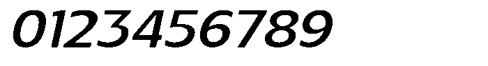 Nuviora Smooth Semi Bold Slant Expan Font OTHER CHARS