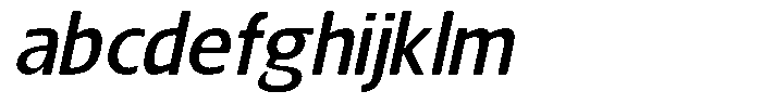 Nuviora Smooth Semi Bold Slant FONT