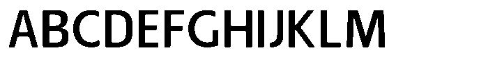 Nuviora Smooth Semi Bold Font UPPERCASE