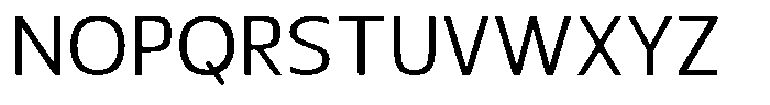 Nuviora Smooth Semi Expanded Font UPPERCASE