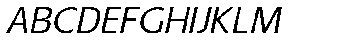 Nuviora Smooth Slant Expanded Font UPPERCASE