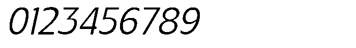 Nuviora Smooth Slant Semi Condensed Font OTHER CHARS