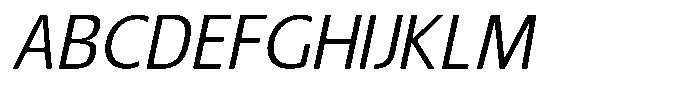 Nuviora Smooth Slant Font UPPERCASE