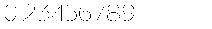 Nuviora Smooth Thin Expanded Font OTHER CHARS