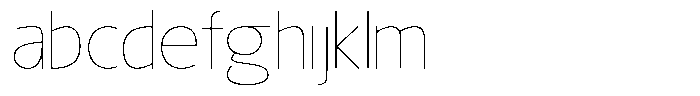 Nuviora Smooth Thin Expanded FONT