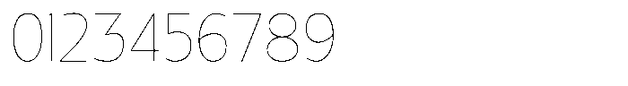 Nuviora Smooth Thin Semi Condensed Font OTHER CHARS