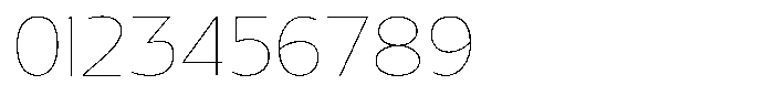 Nuviora Smooth Thin Semi Expanded Font OTHER CHARS