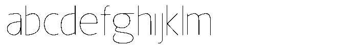 Nuviora Smooth Thin Semi Expanded FONT