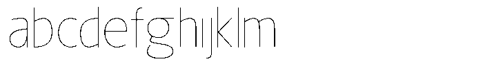 Nuviora Smooth Thin FONT