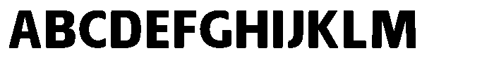 Nuviora Soft Black Font UPPERCASE