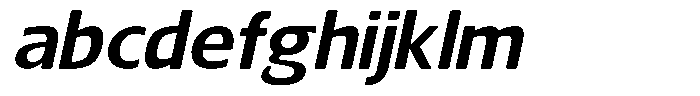 Nuviora Soft Bold Slant Expanded FONT