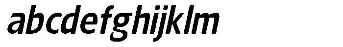 Nuviora Soft Bold Slant Semi Conde FONT