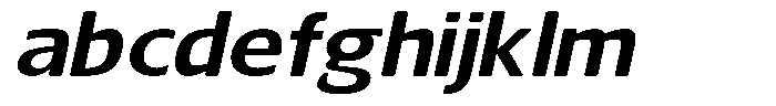 Nuviora Soft Bold Slant Ultra Expan FONT