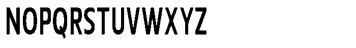 Nuviora Soft Bold Ultra Condensed Font UPPERCASE