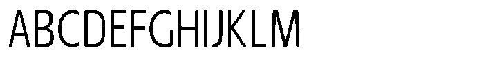 Nuviora Soft Condensed Font UPPERCASE