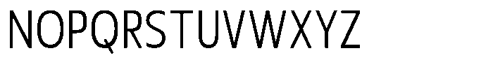 Nuviora Soft Condensed Font UPPERCASE