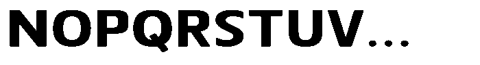 Nuviora Soft Extra Bold Ultra Expan Font UPPERCASE