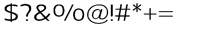Nuviora Soft Extra Expanded Font OTHER CHARS
