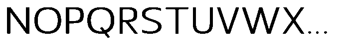 Nuviora Soft Extra Expanded Font UPPERCASE