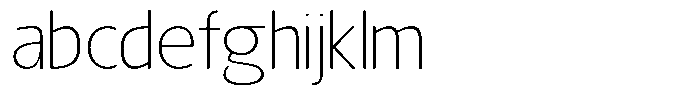 Nuviora Soft Extra Light Semi Expan FONT
