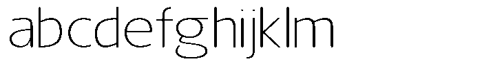 Nuviora Soft Extra Light Ultra Expan FONT