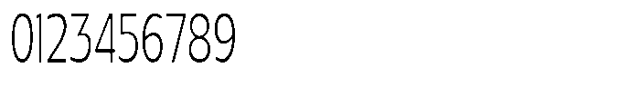 Nuviora Soft Light Ultra Condensed Font OTHER CHARS